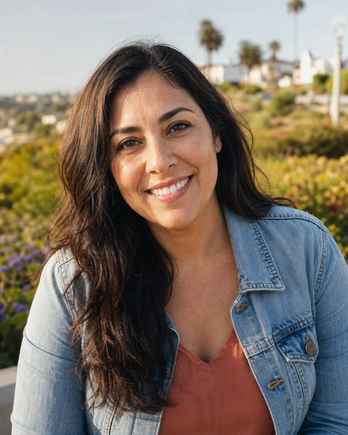 Illustrative profile portrait for Sofia in San Diego, California
